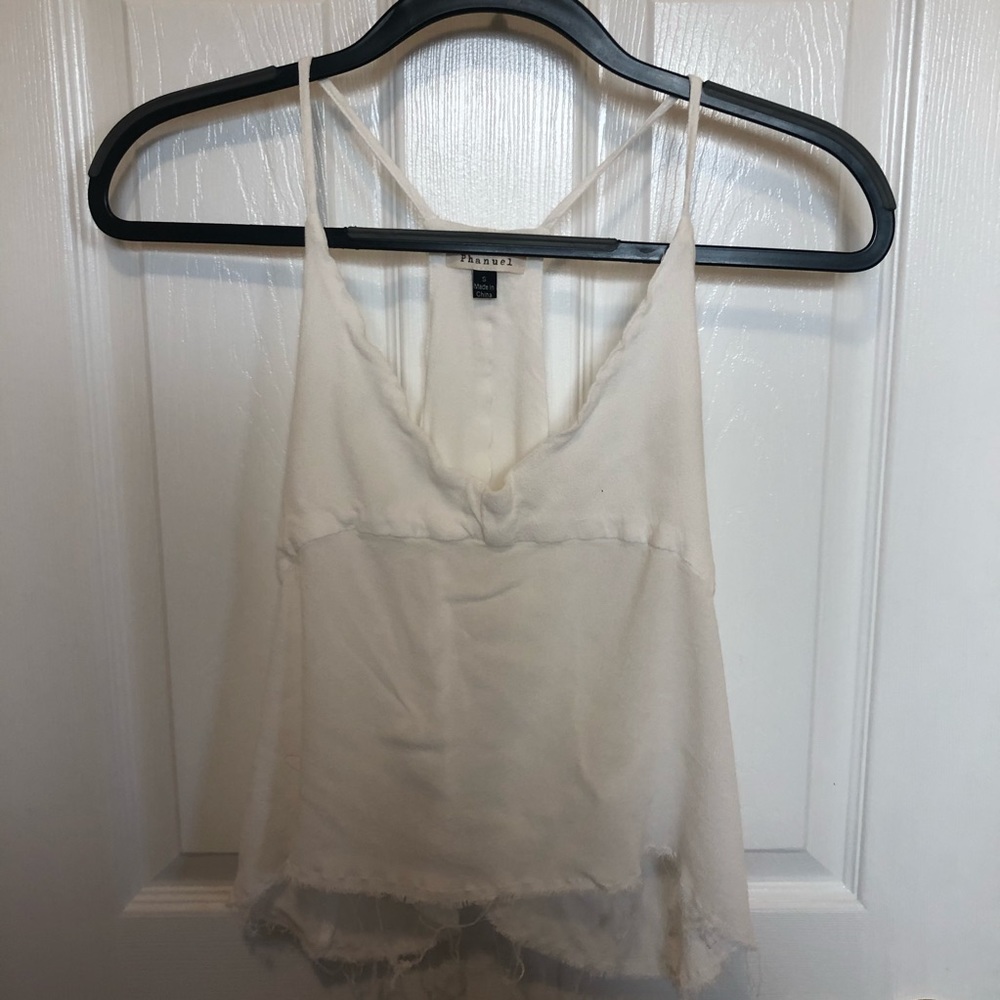Phanuel White Tank Top